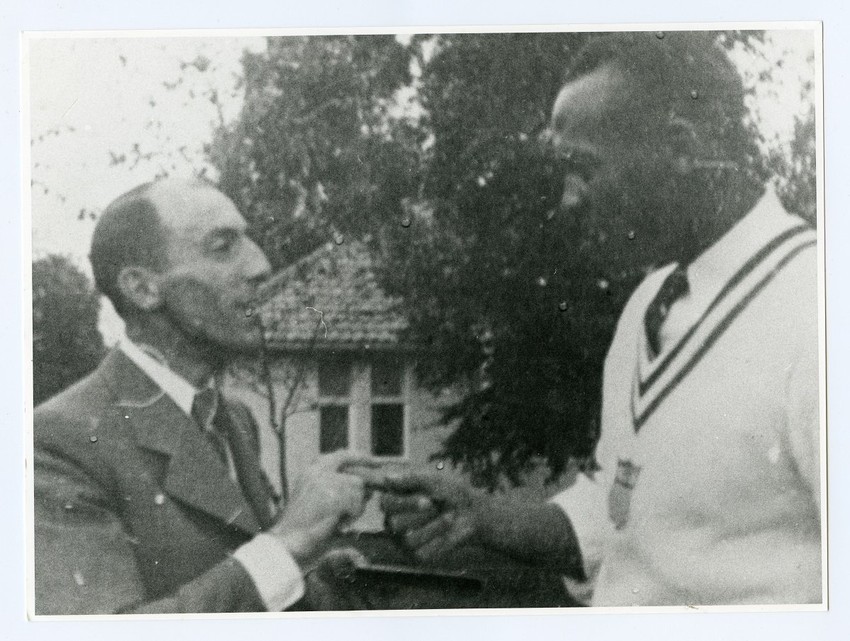 Štukelj i Džesi Ovens | Foto: Dolenjski muzej