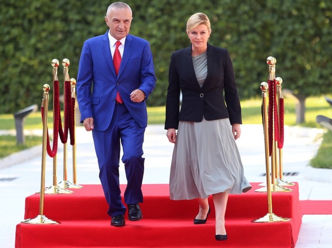 Ilir Meta i Kolinda Grabar-Kitarović