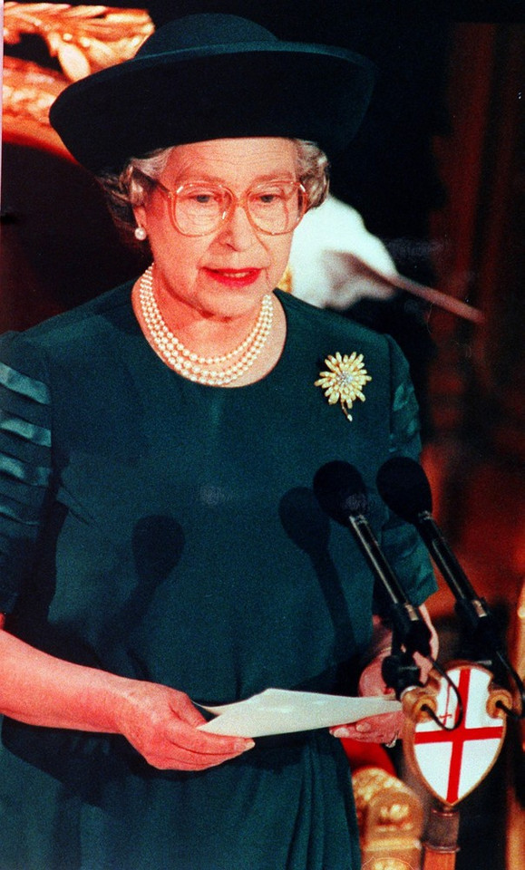 Królowa Elżbieta w 1992 r.