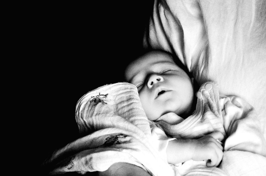 Beba je bila sita i ušuškana na putu ka Štrandu