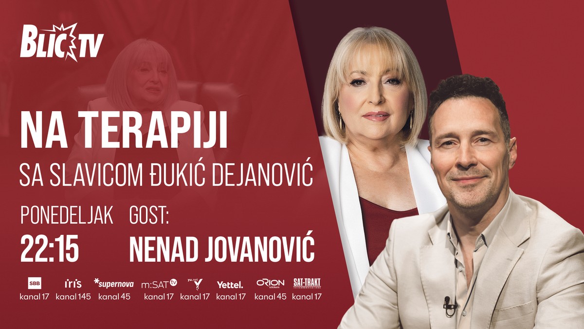 Nenad Jovanović, emisija "Na terapiji sa Slavicom Đukić Dejanović"