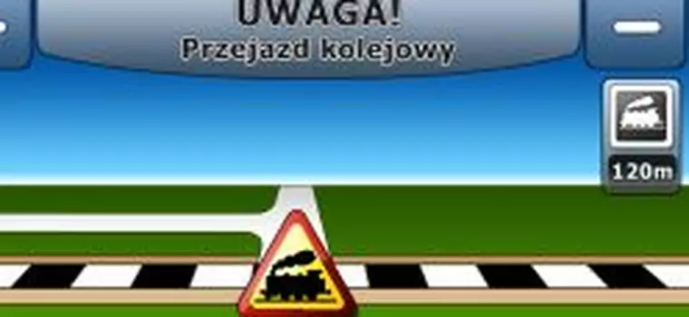 MapaMap: ostrzeżenie przed przejazdami kolejowymi