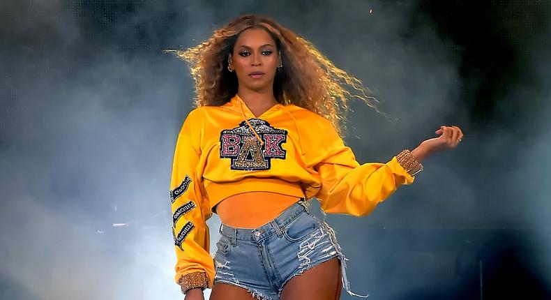 Beyonce (Photo credit: Sky News)