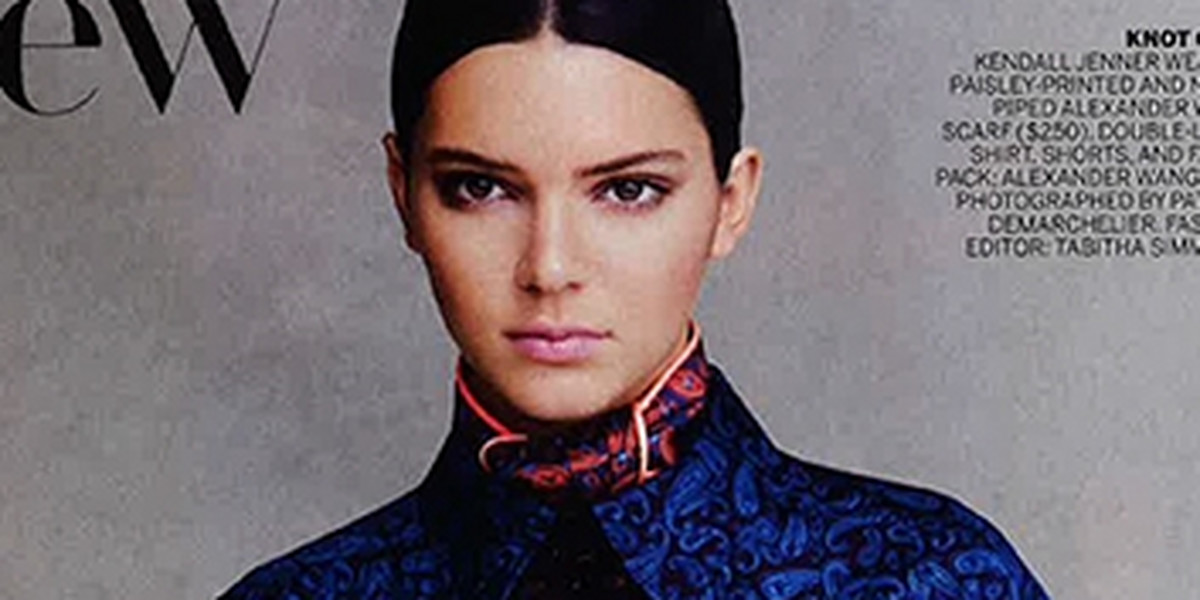 Debiut Kendall Jenner w "Vogue'u" 