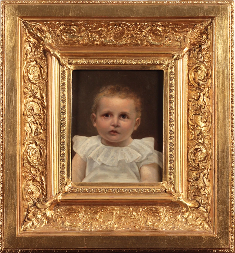 Steva Todorović, Portret devojčice u belom, oko 1890.