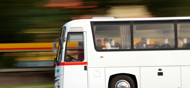 Wypadli wprost pod koła autobusu. Kierowca nagrodzony za "niesamowity refleks"