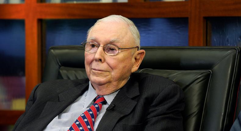 Charlie Munger spent decades as the vice chairman of Berkshire Hathaway.Nati Harnik/AP