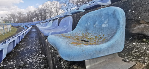 Stadion piłkarski przy ul. Olimpijskiej w Gorzowie