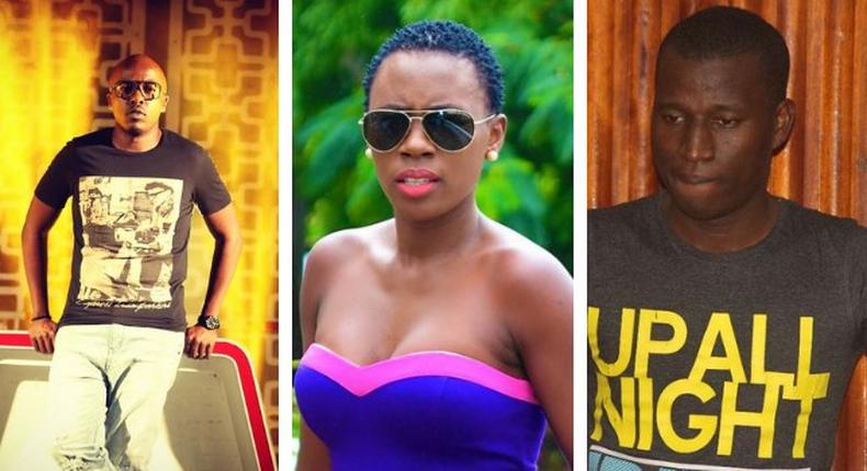 DNA, Nyakundi and Akothee.  DNA forced to cancel new song release over Akothee and Nyakundi’s beef