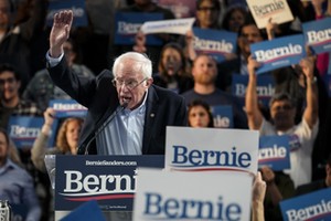 Democratic Presidential Candidate Sen. Bernie Sanders Campaigns In Texas