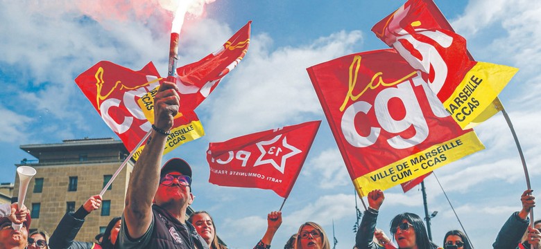 Potężne protesty we Francji. Ponad pół miliona ludzi wzięło udział w strajkach po apelu związków zawodowych