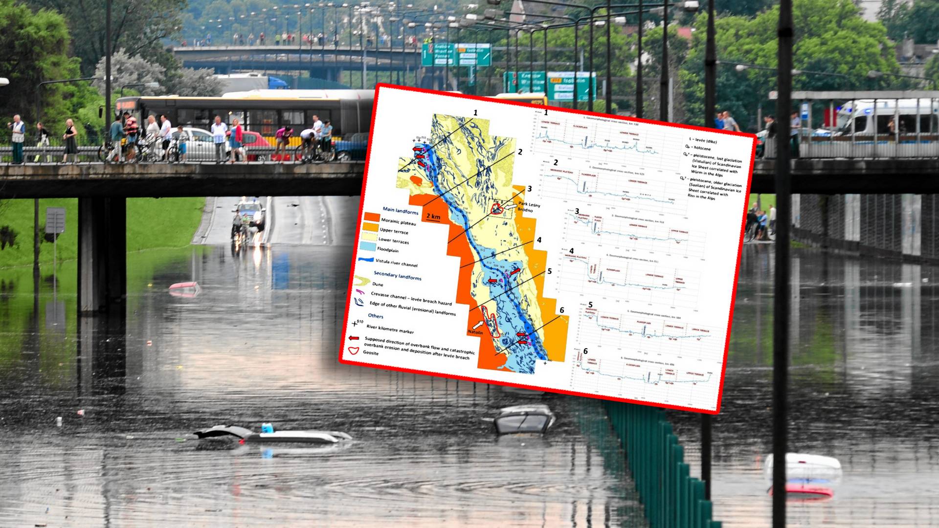 Czy Warszawie grozi powódź? Mapa pokazuje, które dzielnice może "czekać katastrofa"