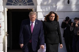 Prva dama i predsednik SAD. Melanija Tramp i Donald Tramp 