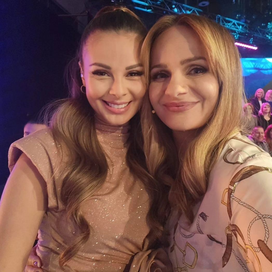 Herečka Zuzana Kubovčíková Šebová a Monika Bagárová.