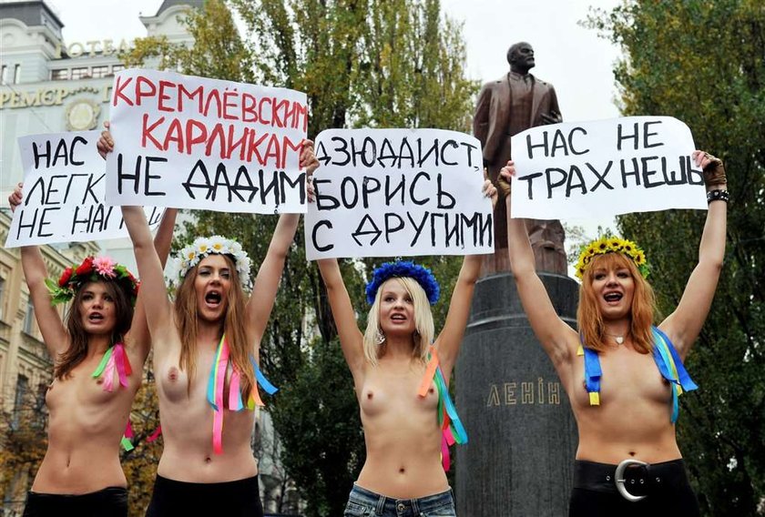 Topless przeciwko Putinowi