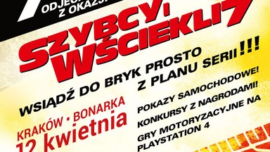 "Szybcy i wściekli 7": impreza 12 kwietnia w krakowskiej galerii Bonarka