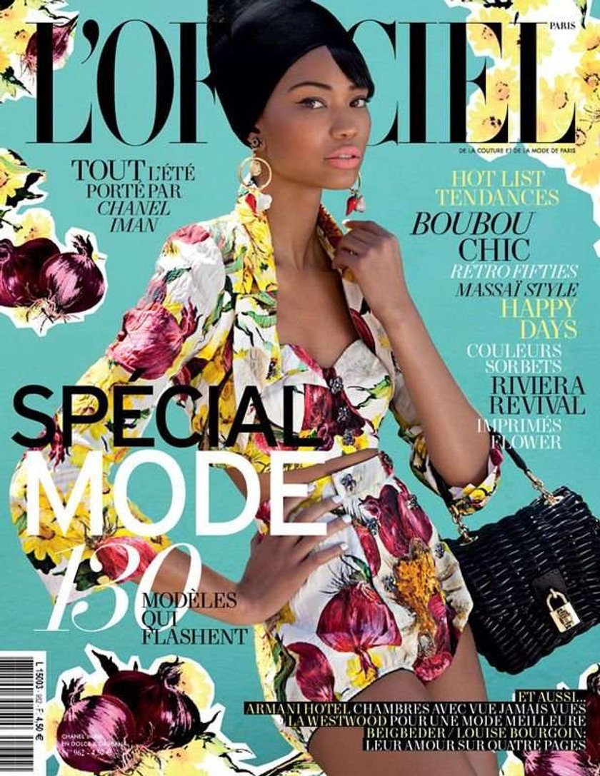 Chanel Iman L'Officiel 2012