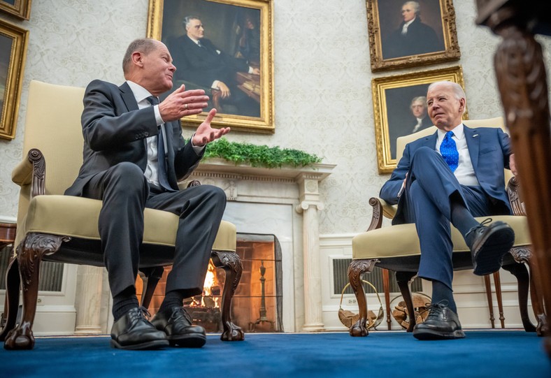 Scholz i Biden