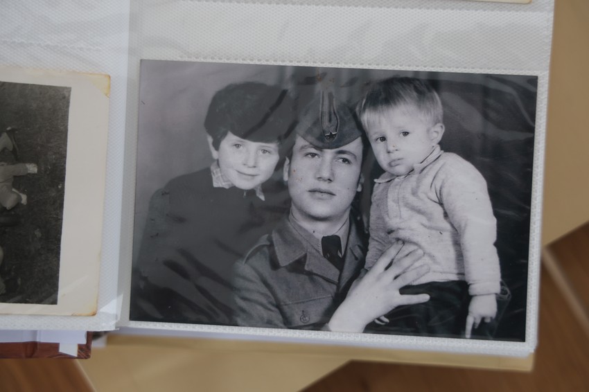 Dragan Vlahović u mladosti