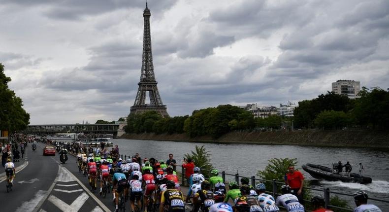 The Eiffel Tower is one of the world's most visited sites