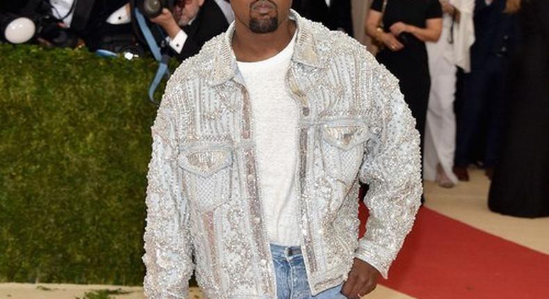 Kanye West at the MET Gala 2016