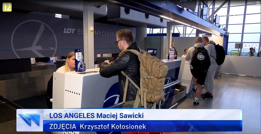 Wiadomości TVP: reportaż o pierwszym Polaku bez wizy w USA