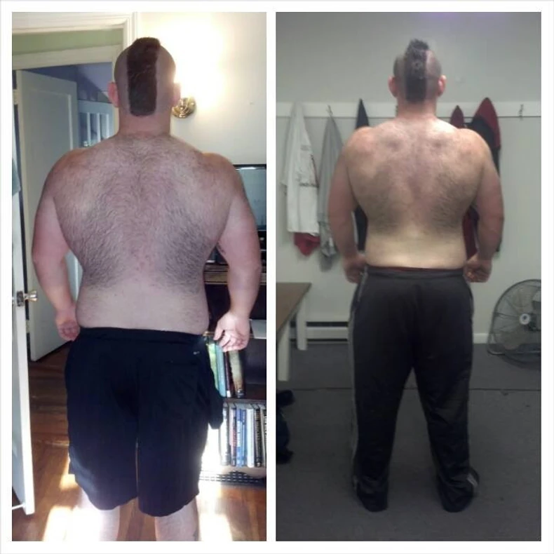 Muževna leđa snagatora