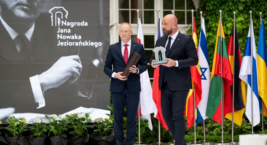 Nagrodę wręczył prezydent Jacek Sutryk