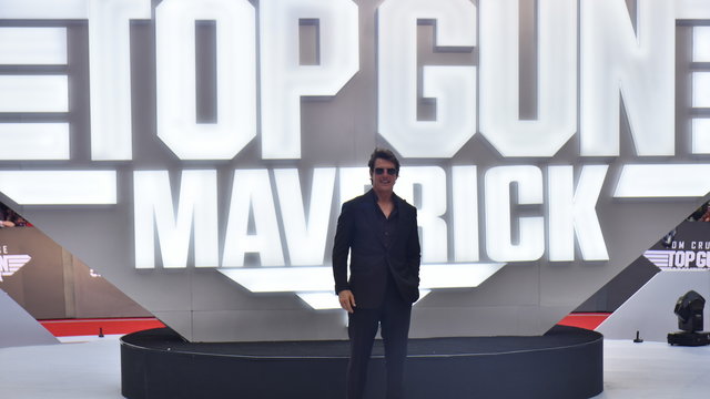 Ijesztően jól nézett ki az 59 éves Tom Cruise a Top Gun Maverick premierjén