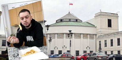 Zjadł obiad z sejmowej stołówki. Wniosek? Narzekał na mięso, ale to nie wszystko