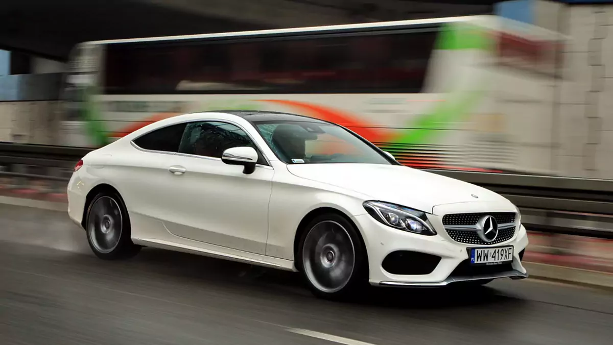 Mercedes C 250 coupé - sport i elegancja