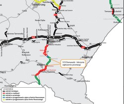 Via Carpatia: GDDKiA ogłosiła przetarg na budowę kolejnego odcinka S19