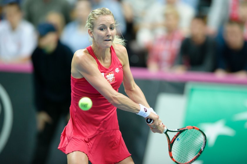 Przegrana reprezentacji Polski ze Szwajcarią w Fed Cup 2:3.