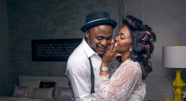 Lilian Esoro and Ubi Franklin celebrate one year anniversary