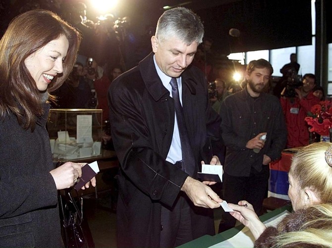 Ružica i Zoran Đinđić
