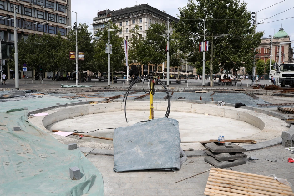 Rekonstrukcija centra Beograd - Trg Republike