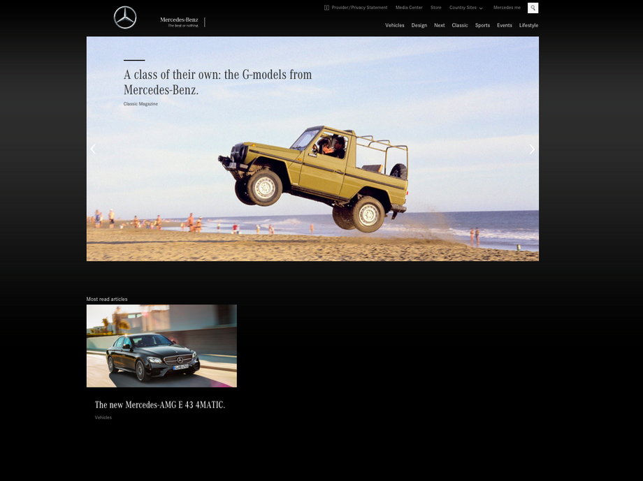 Mercedes-Benz: Now