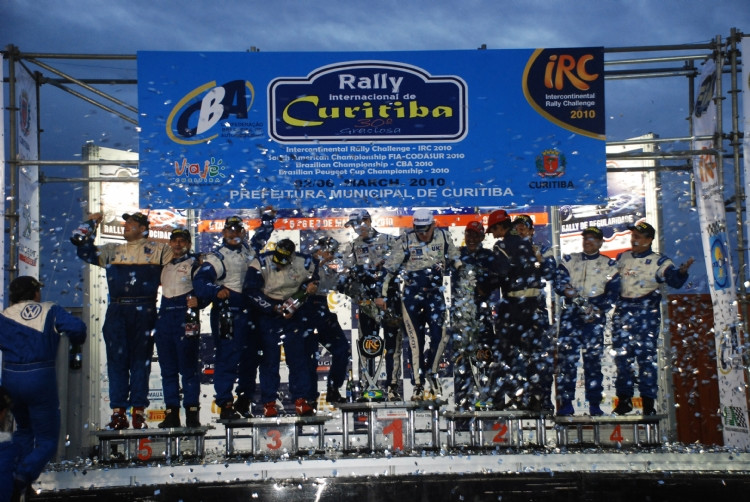 Rally de Curitiba 2010: pewne zwycięstwo Krisa Meeke, Juho Hänninen liderem IRC