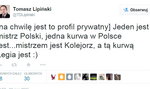 Chamski wpis radnego PO z Poznania: Legia k... jest!