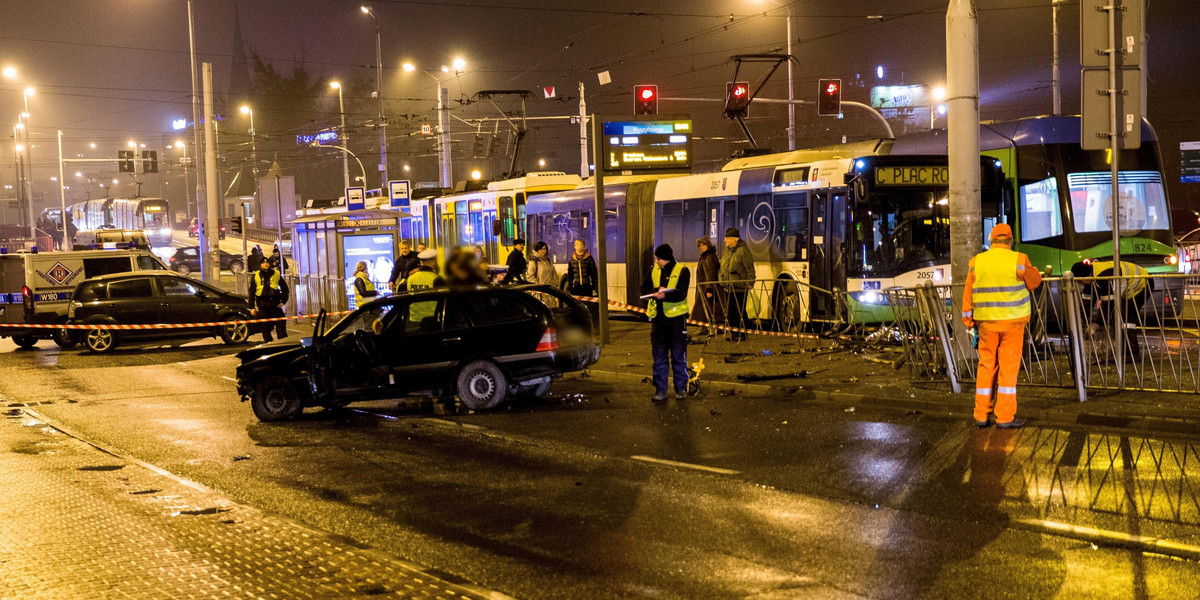 Wypadek w Szczecinie