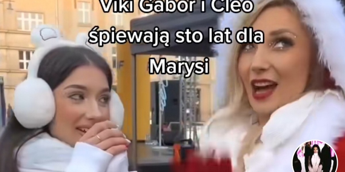 Viki Gabor i Cleo. 