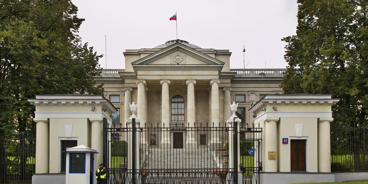 Ambasada Rosji w Polsce. 
