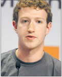 Mark Zuckerberg (Facebook) Fot. Bloomberg