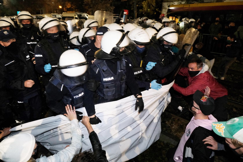 Protest "Nie oddamy naszych praw"