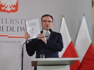 Zbigniew Ziobro prezentuje program Ministerstwa Sprawiedliwości