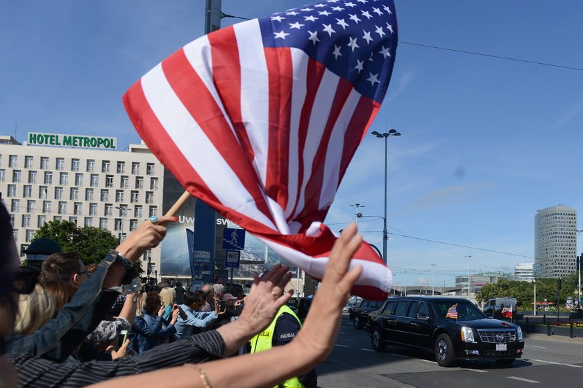 Wizyta Donalda Trumpa w Warszawie. Zobacz najnowsze zdjęcia