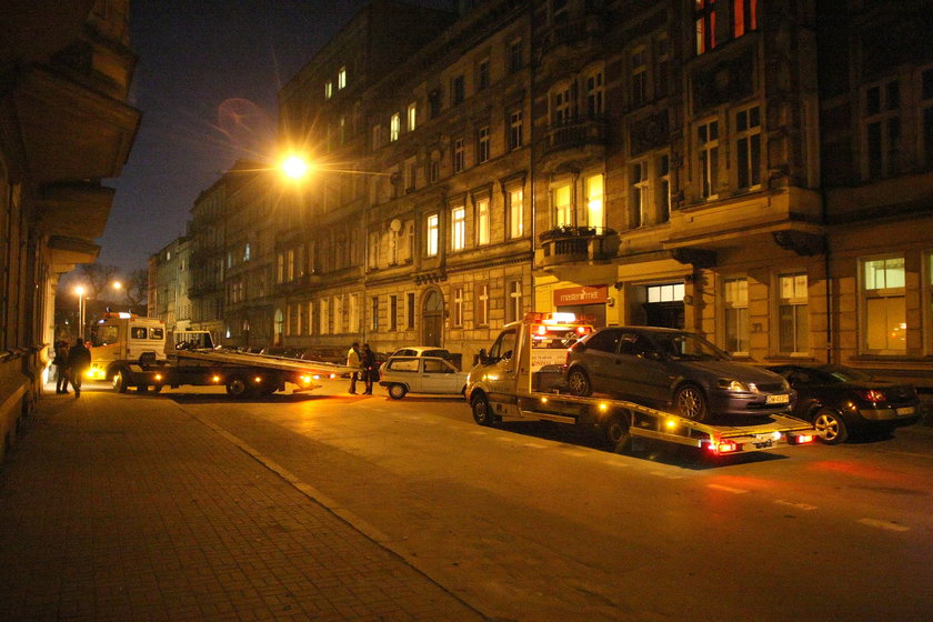 Wrocławska straż miejska przy pracy