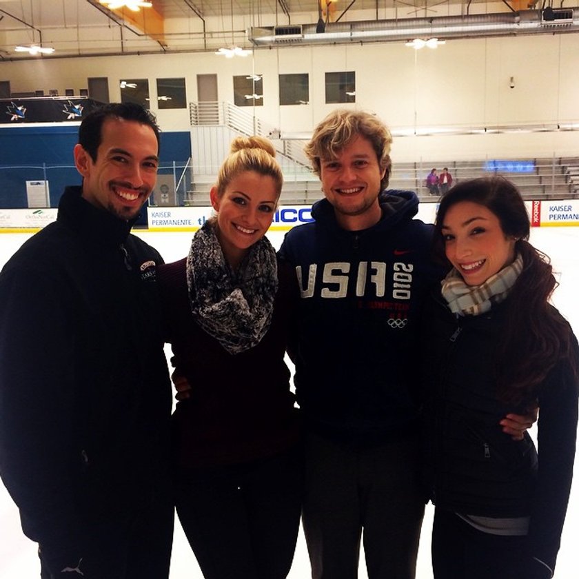 Benjamin Agosto, Tanith Belbin, Charlie White i Meryl Davis