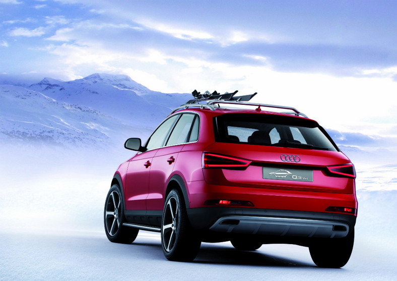 Nowe Audi Q3 Vail: na narty