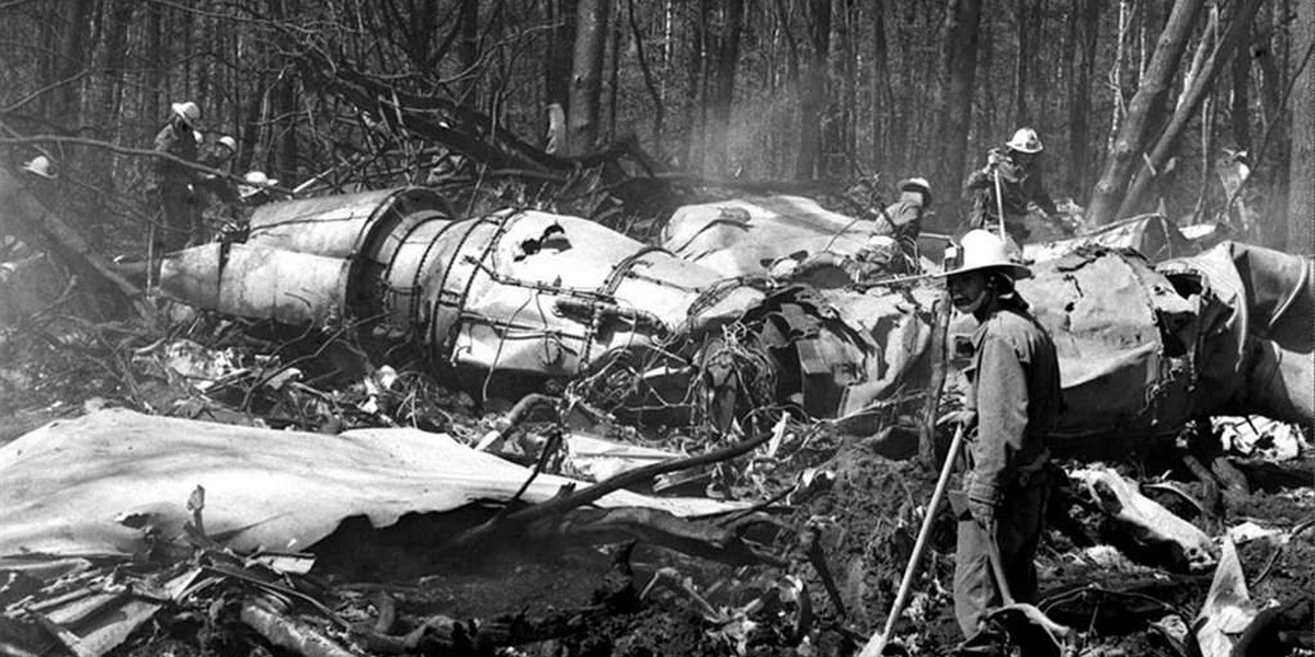 - Żegnajcie, cześć, giniemy - tak brzmiały ostatnie słowa załogi Iła-62, który rozbił się w lesie kabackim w 1987